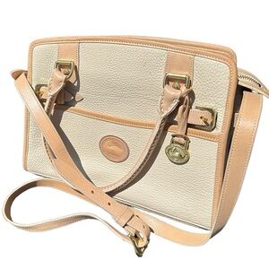 Vintage Dooney & Bourke All Weather Pebble Leather Shoulder Bag
